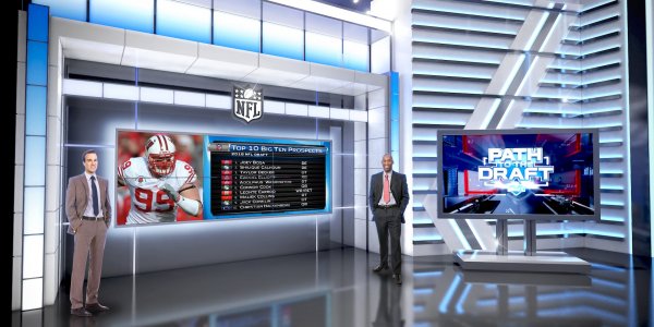 graphical interpretation of touch wall - NFL Network 2018 graphical interpretation of touch wall - NFL Network 2018